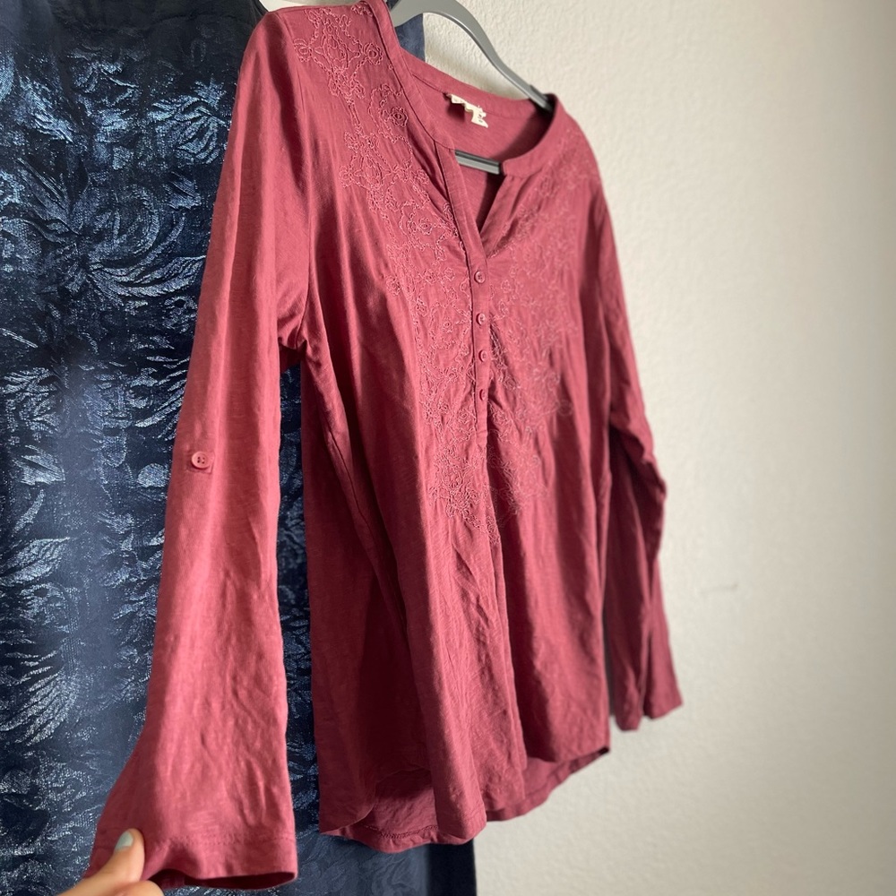 Style & Co long sleeved Top